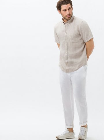 BRAX Spodnie chino "Evans" w kolorze białym