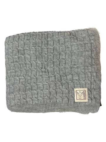 Kaiser Naturfellprodukte H&L Merinowollen deken grijs