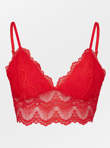 Becksöndergaard Bügelloser BH "Wave Lace" in Rot