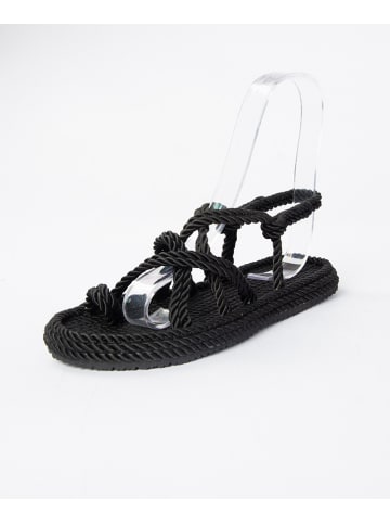 Gerois Zehensandalen in Schwarz