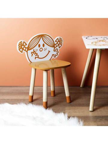 The Home Deco Kids Krzesło dziecięce "Madame Bonheur" w kolorze złotym - 39,5 x 50 x 28 cm