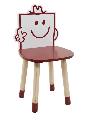 The Home Deco Kids Kinderstuhl "Monsieur Costaud" in Rot - (B)28 x (H)53,5 x (T)28 cm