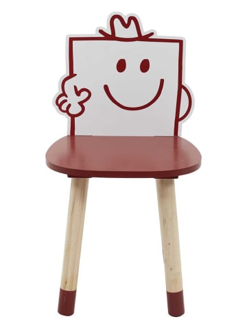 The Home Deco Kids Kinderstoel "Monsieur Costaud" rood - (B)28 x (H)53,5 x (D)28 cm