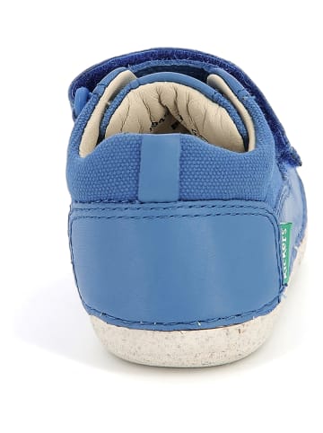 Kickers Leren loopleerschoenen "Sostankro" blauw