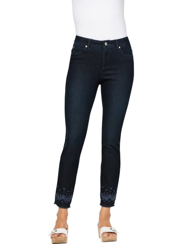 Heine Spijkerbroek donkerblauw