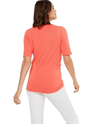 Heine Shirt in Orange/ Rosa