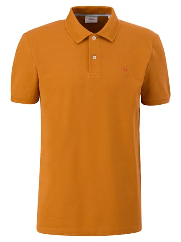 S.OLIVER RED LABEL Poloshirt in Orange