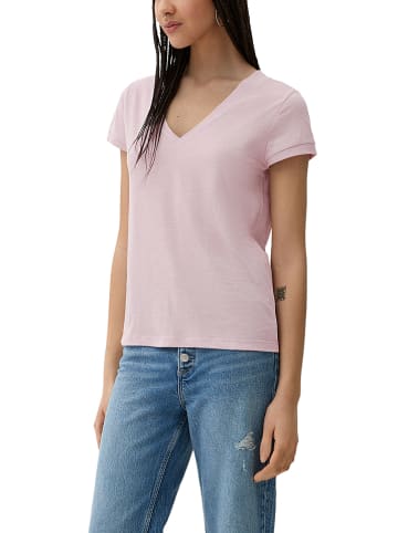 QS by S. Oliver Shirt in Rosa