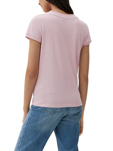 QS by S. Oliver Shirt in Rosa