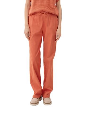 S.OLIVER RED LABEL Spodnie w kolorze pomarańczowym