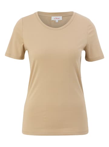 S.OLIVER RED LABEL Shirt in Beige