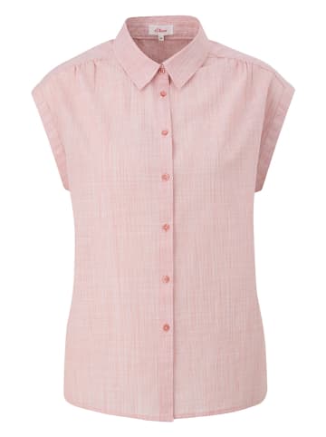 S.OLIVER RED LABEL Bluse in Apricot