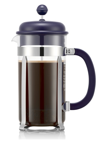 bodum Kaffeebereiter "Caffettiera" in Dunkelblau - 1 l