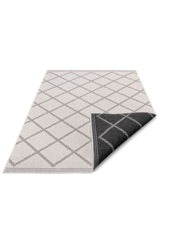 Hanse Home Wende-Outdoorteppich "Corsica" in Creme/ Anthrazit