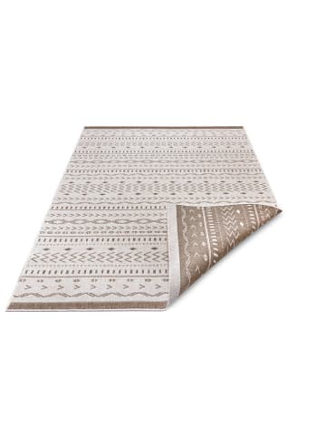Hanse Home Wende-Outdoorteppich "Kuba" in Creme/ Hellbraun