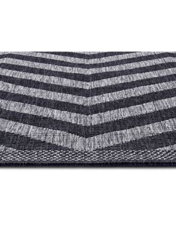 Hanse Home Outdoor-Wendeteppich "Palma" in Schwarz/ Grau