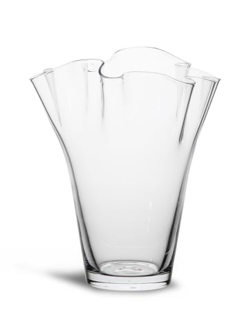 Sagaform Vase "Viva" in Transparent - (B)20 x (H)24 cm