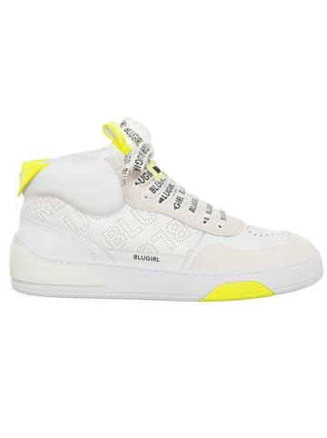 BLUGIRL by Blumarine Sneakers "Wow" wit/neongeel