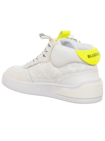 BLUGIRL by Blumarine Sneakers "Wow" in Weiß/ Neongelb