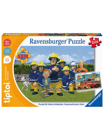 Ravensburger 24-częściowe puzzle (2 szt.) "Strażak Sam" - 4+