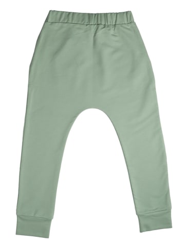 Walkiddy Spodnie dresowe w kolorze zielonym