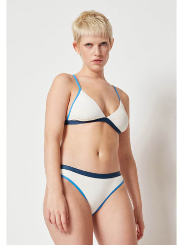 Skiny Bikinitop wit/blauw