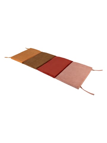 The Wild Hug Montessori speelmat "Sunrise" rood/geel/lichtroze - (L)170 x (B)60 cm
