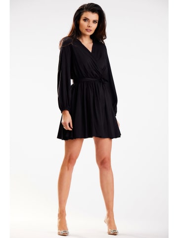 Awama Kleid in Schwarz