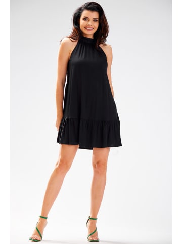 Awama Kleid in Schwarz