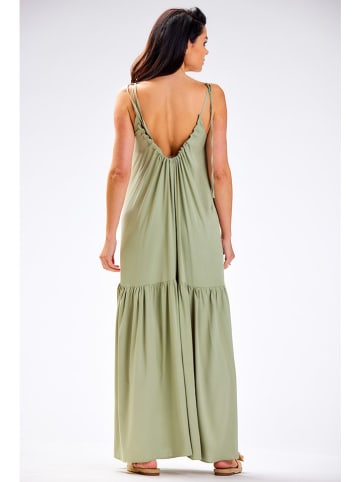 Awama Kleid in Khaki