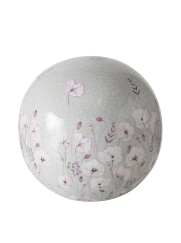 Boltze Decoratieve bal "Sarah" lichtblauw - Ø 15 cm