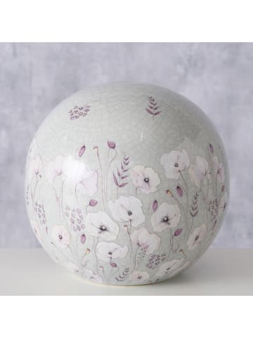 Boltze Decoratieve bal "Sarah" lichtblauw - Ø 15 cm