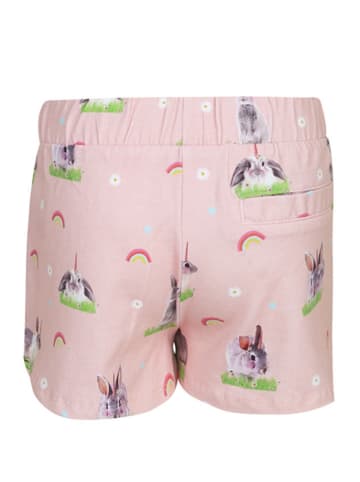 SomeOne Kids Sweatshort "Twinkle" lichtroze/grijs