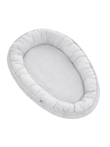 Julius Zöllner Knuffelnest "Nido Tiny Squares" grijs - (L)80 x (B)55 cm