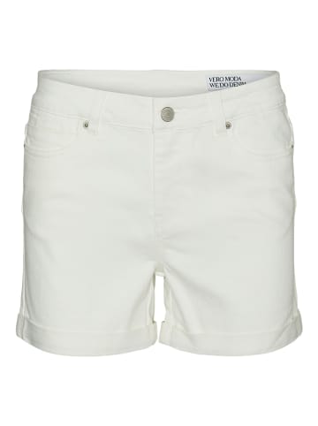 Vero Moda Jeans-Shorts "Luna" in WeiÃŸ