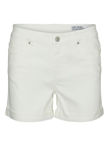 Vero Moda Jeans-Shorts "Luna" in Weiß