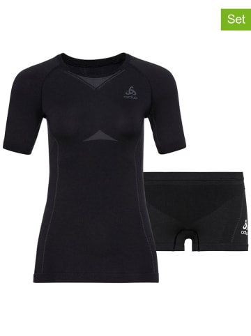 Odlo 2tlg. Funktionswäsche-Set "Fundamentals Performance Light" in Schwarz