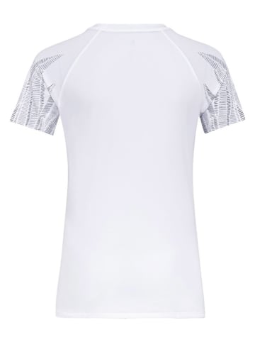 Odlo Funktionsshirt "Essential Print" in Weiß