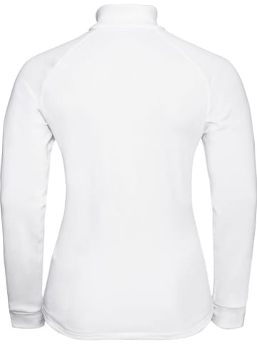 Odlo Bluza polarowa "Berra Graphic" w kolorze białym