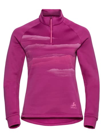 Odlo Fleecepullover "Berra Graphic" in Pink