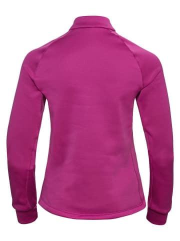 Odlo Bluza polarowa "Berra Graphic" w kolorze różowym