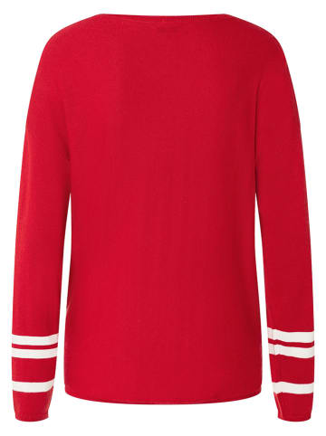 Timezone Sweter w kolorze czerwonym