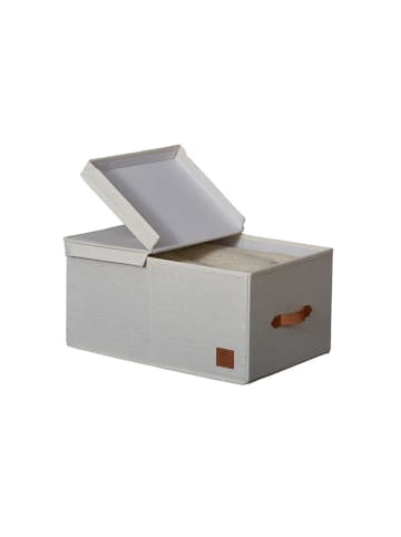 STORE IT Ordnungsbox in Creme - (B)50 x (H)33 x (T)24 cm