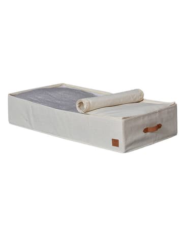 STORE IT Unterbettkommode in Creme - (B)90 x (H)18 x (T)45 cm