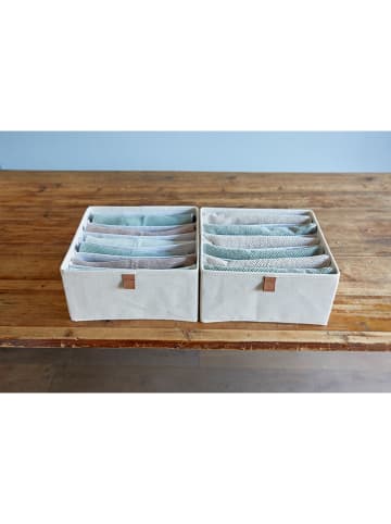 STORE IT Organizery (2 szt.) w kolorze kremowym - 30 x 15 x 30 cm