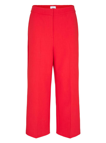 NÜMPH Spodnie "Nudanny" w kolorze czerwonym