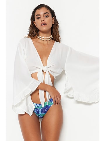 trendyol Bluse in Creme