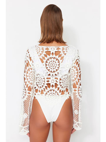 trendyol Bluse in Creme