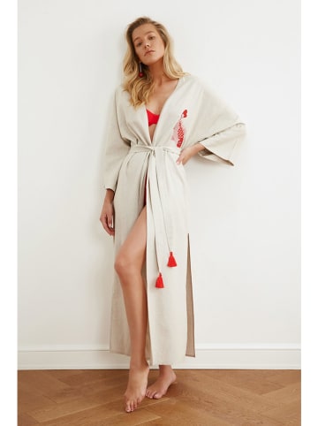 trendyol Kimono in Beige