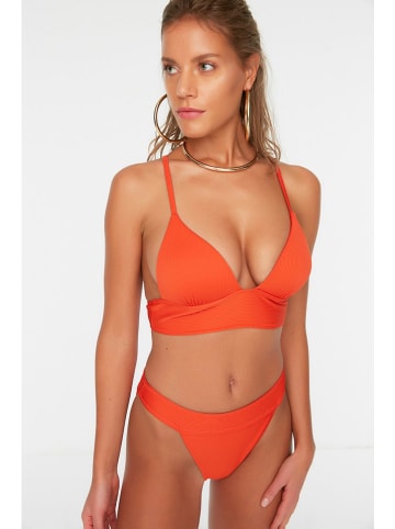 trendyol Bikini-Hose in Orange